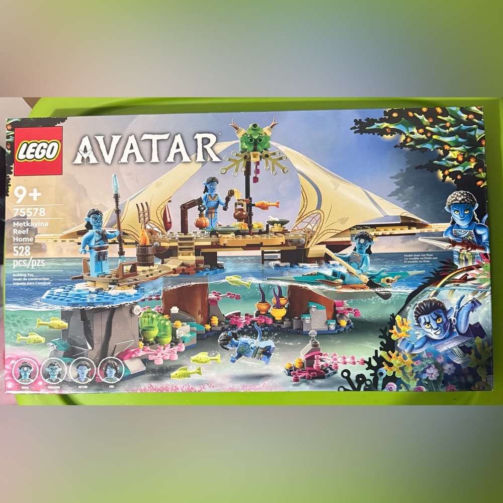 New Avatar Lego Metkayina Reef Set #75578